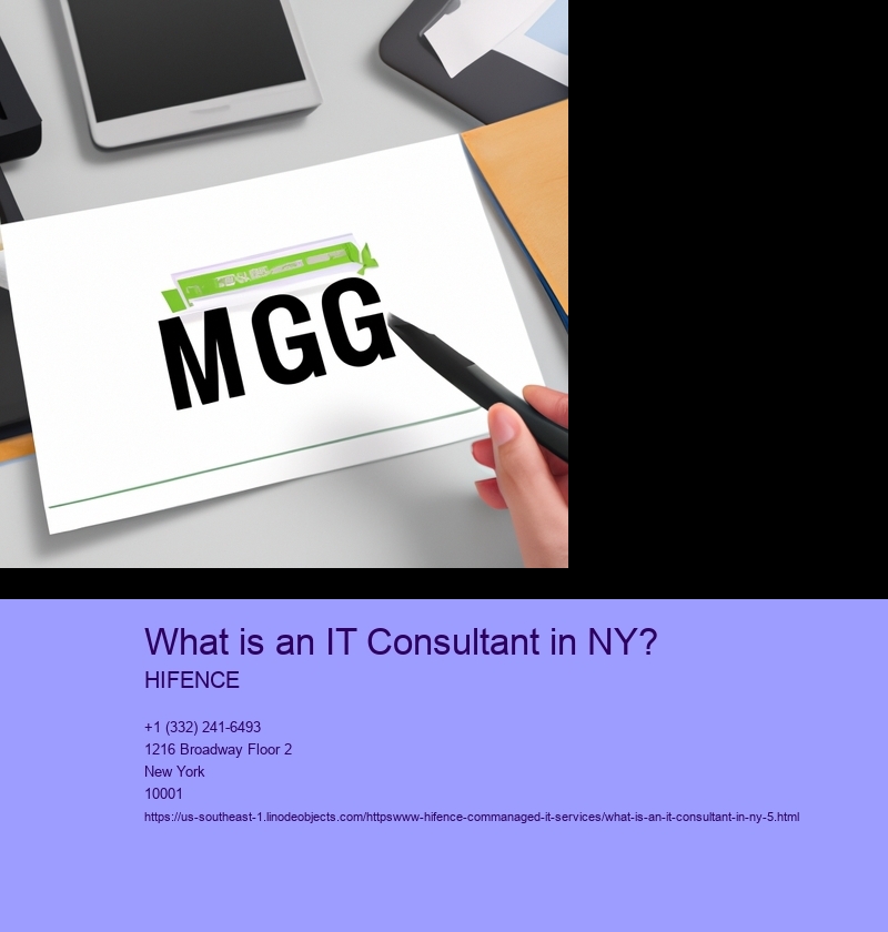 Core Responsibilities of an IT Consultant in NYC