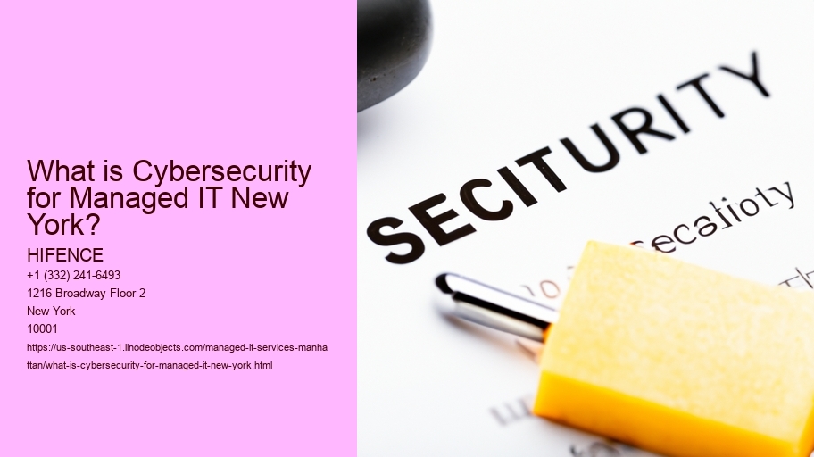What is Cybersecurity for Managed IT New York?