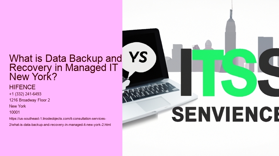 What is Data Backup and Recovery in Managed IT New York?