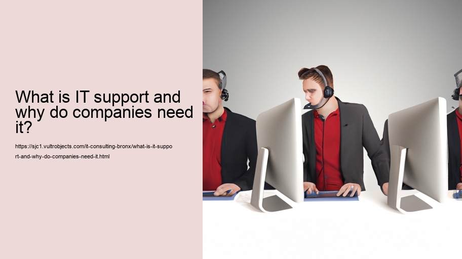 What is IT support and why do companies need it?