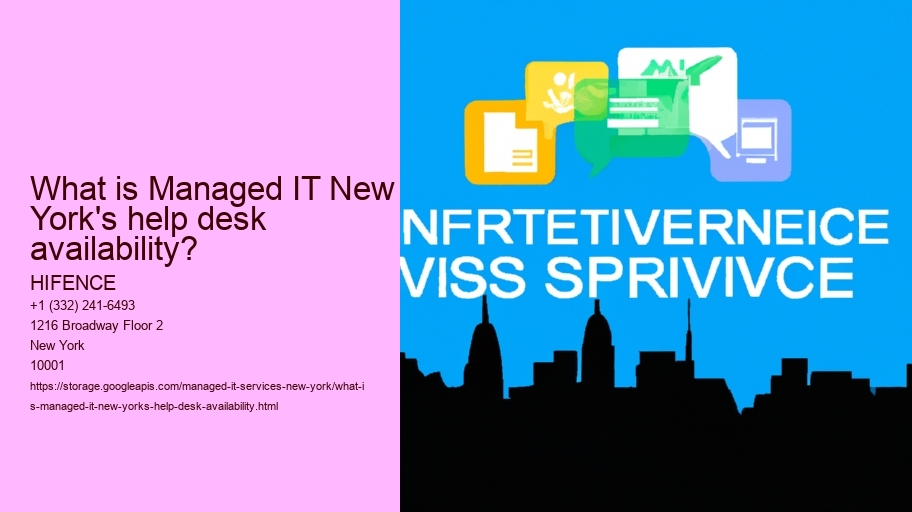 What is Managed IT New York's help desk availability?