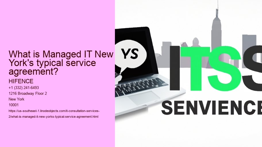 What is Managed IT New York's typical service agreement?