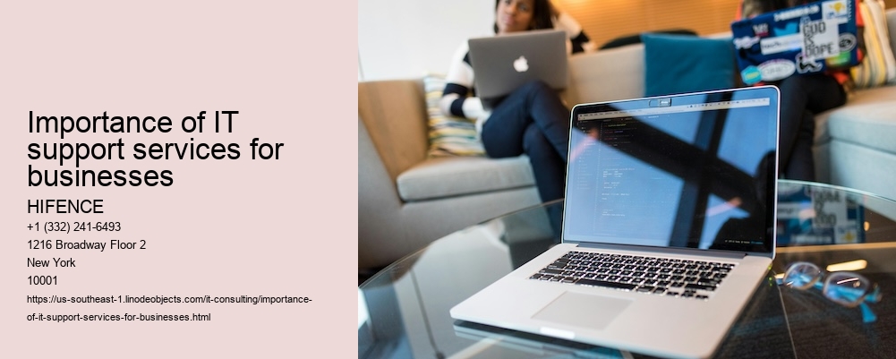 Importance of IT support services for businesses