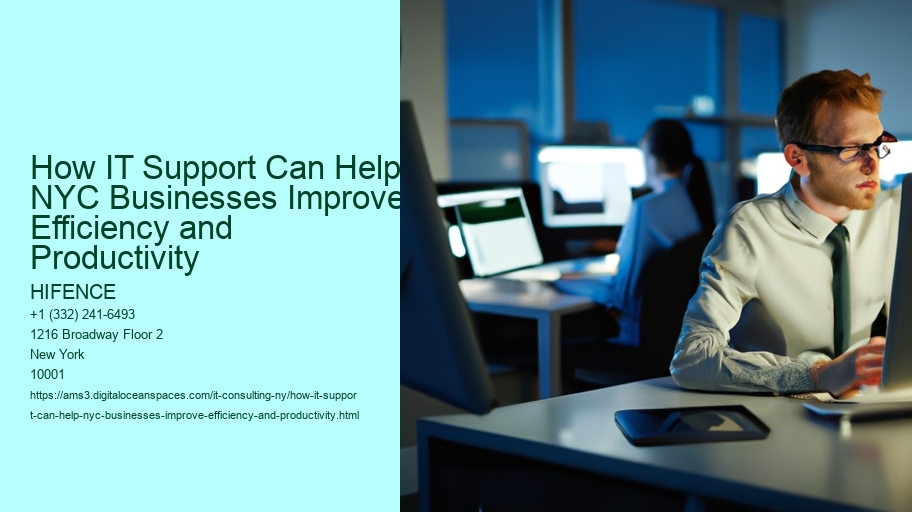 How IT Support Can Help NYC Businesses Improve Efficiency and Productivity