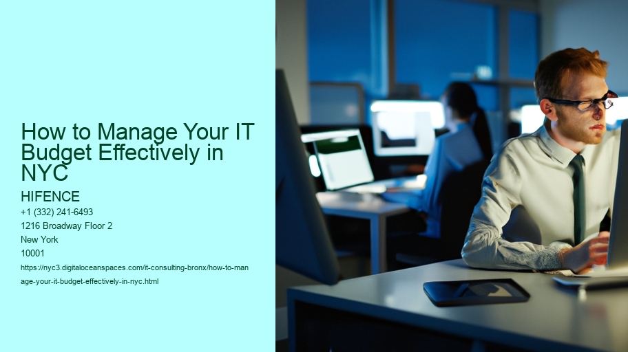 How to Manage Your IT Budget Effectively in NYC