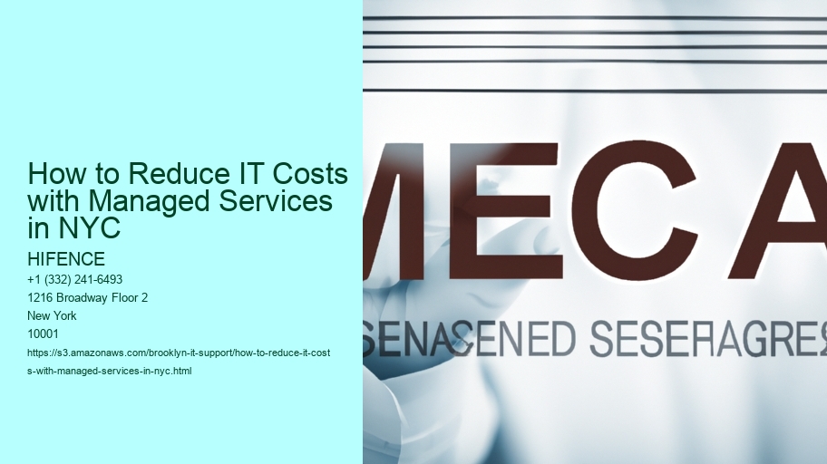 How to Reduce IT Costs with NYC Support