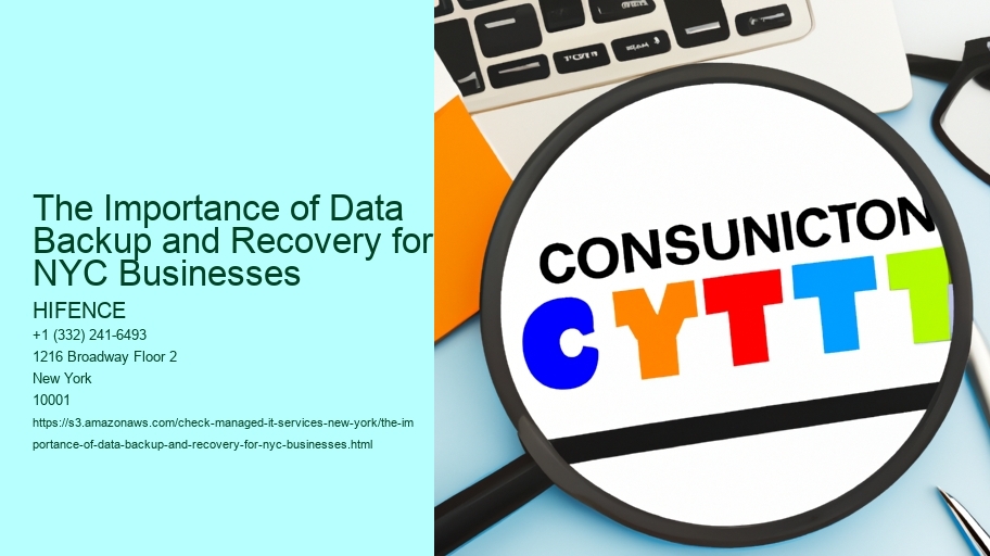 The Importance of Data Backup and Recovery for NYC Businesses