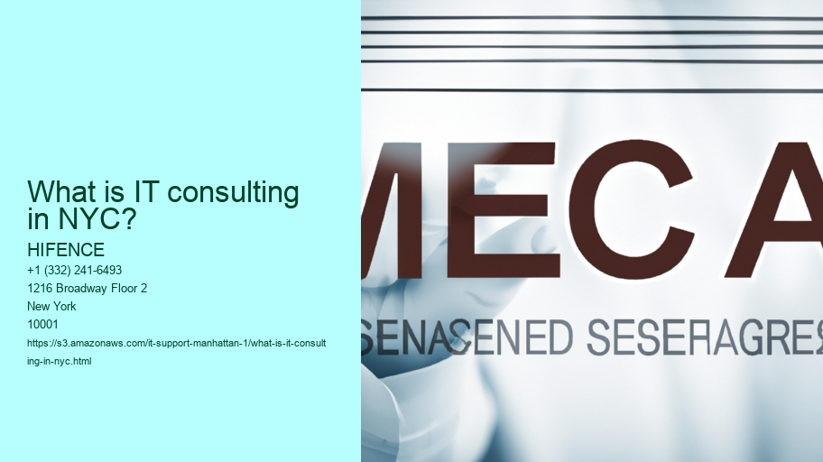 What is IT Consulting NYC?