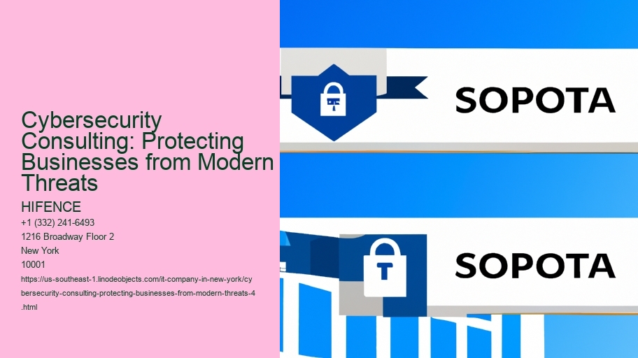 Cybersecurity Consulting: Protecting Businesses from Modern Threats
