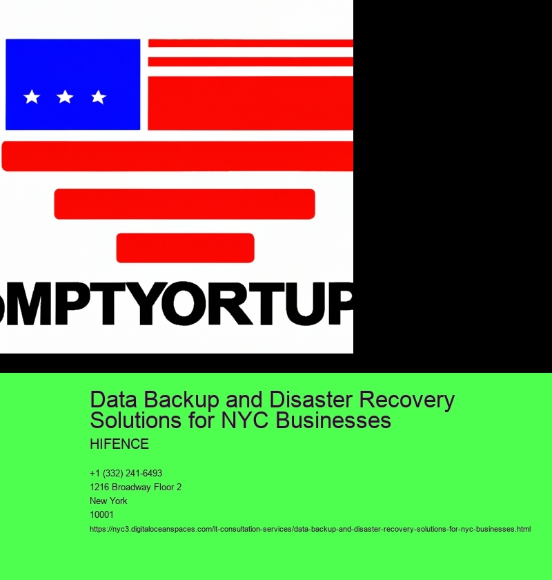 Data Backup and Disaster Recovery Solutions for NYC Businesses