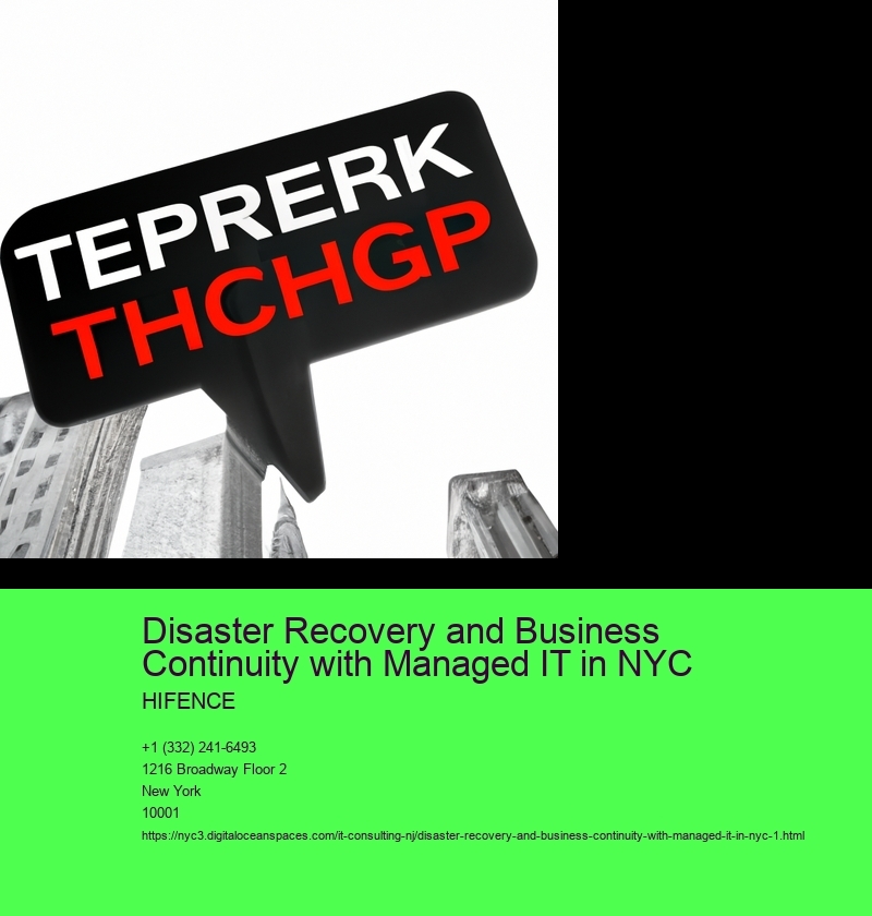 Disaster Recovery and Business Continuity with Managed IT in NYC