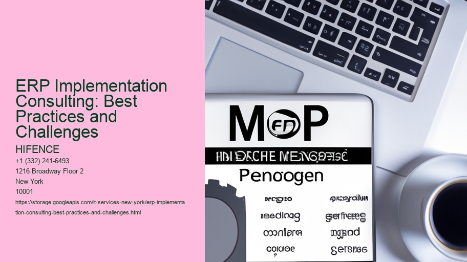 ERP Implementation Consulting: Best Practices and Challenges