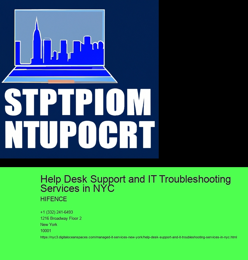 Help Desk Support and IT Troubleshooting Services in NYC