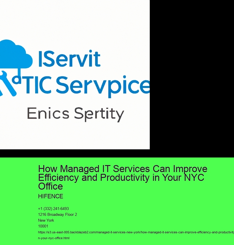 How Managed IT Services Can Improve Efficiency and Productivity in Your NYC Office