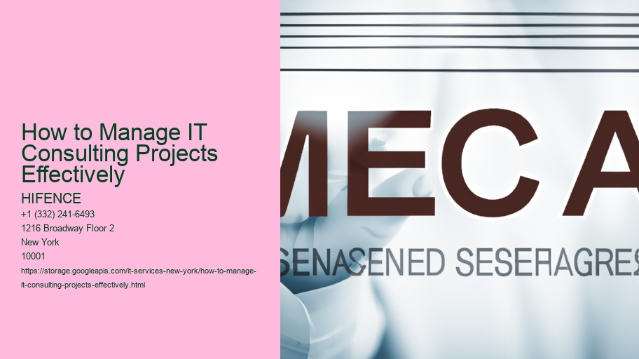 How to Manage IT Consulting Projects Effectively