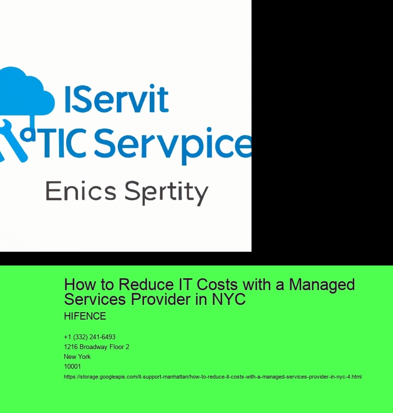 How to Reduce IT Costs with a Managed Services Provider in NYC
