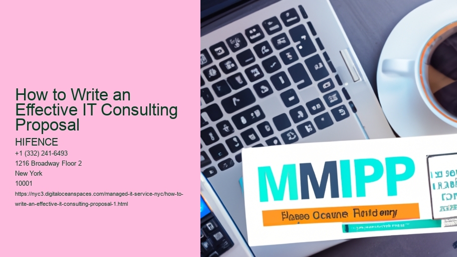 How to Write an Effective IT Consulting Proposal