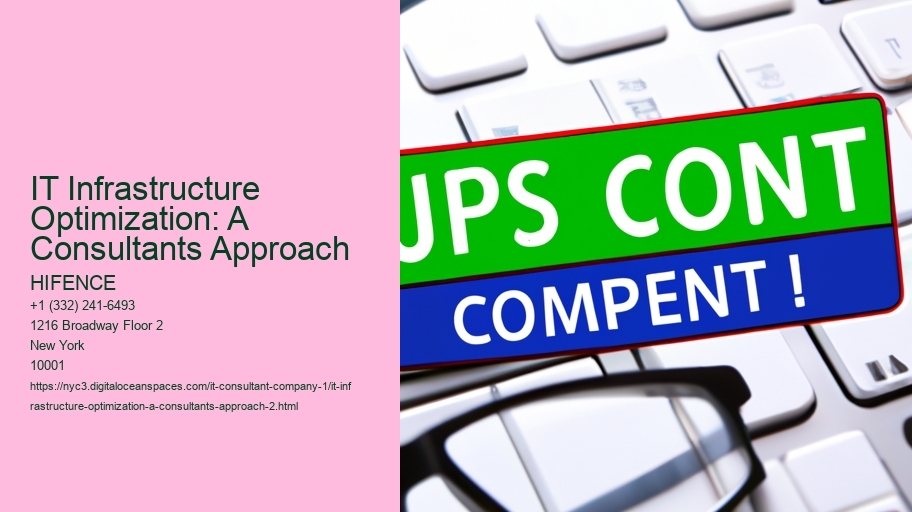 IT Infrastructure Optimization: A Consultants Approach