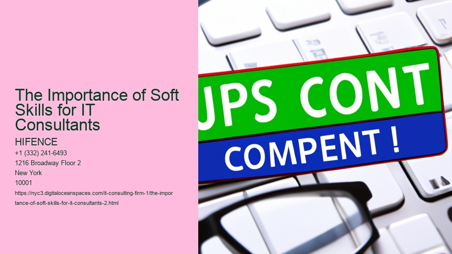 The Importance of Soft Skills for IT Consultants
