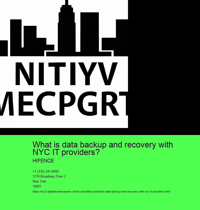 What is data backup and recovery with NYC IT providers?