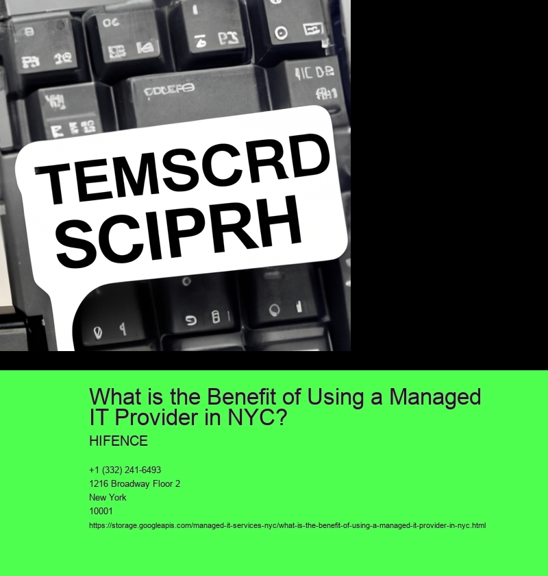 What is the Benefit of Using a Managed IT Provider in NYC?