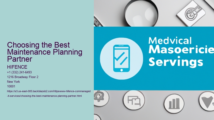 Choosing the Best Maintenance Planning Partner