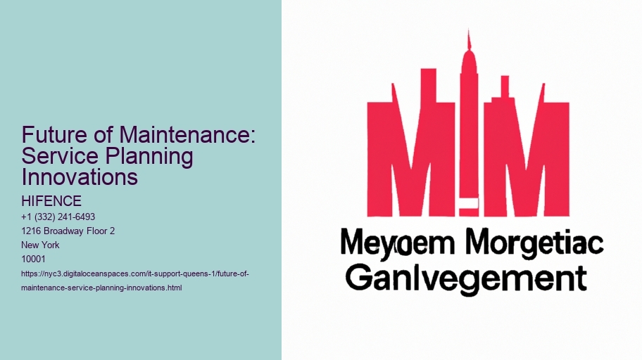 Future of Maintenance: Service Planning Innovations