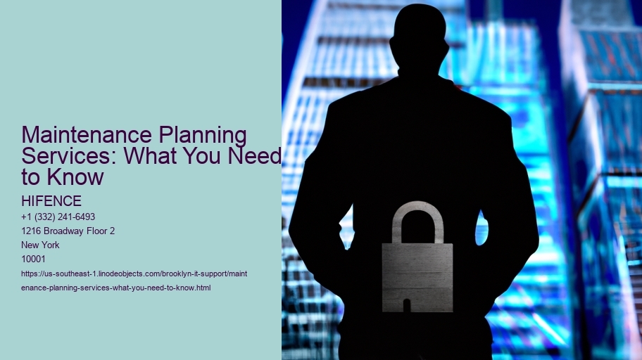 Maintenance Planning Services: What You Need to Know