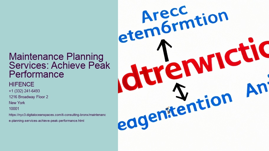 Maintenance Planning Services: Achieve Peak Performance