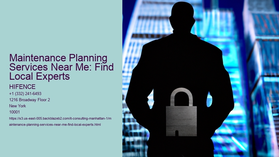Maintenance Planning Services Near Me: Find Local Experts