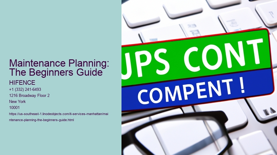Maintenance Planning: The Beginners Guide