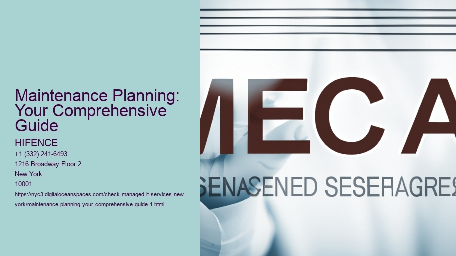Maintenance Planning: Your Comprehensive Guide