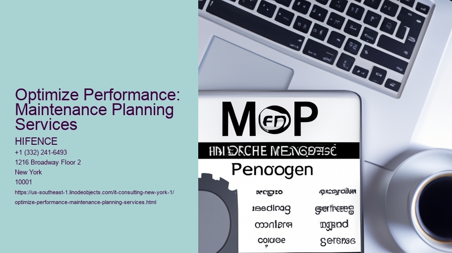 Optimize Performance: Maintenance Planning Services