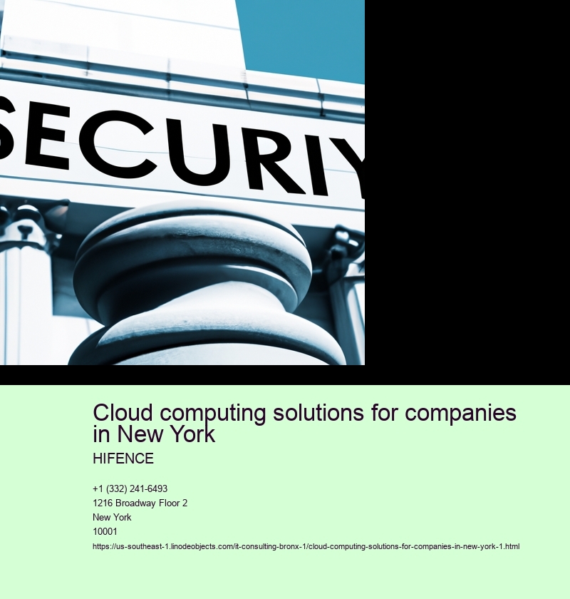 Cloud computing solutions for companies in New York