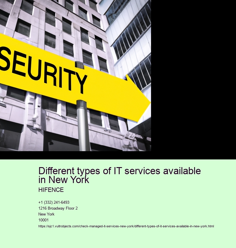 Different types of IT services available in New York 