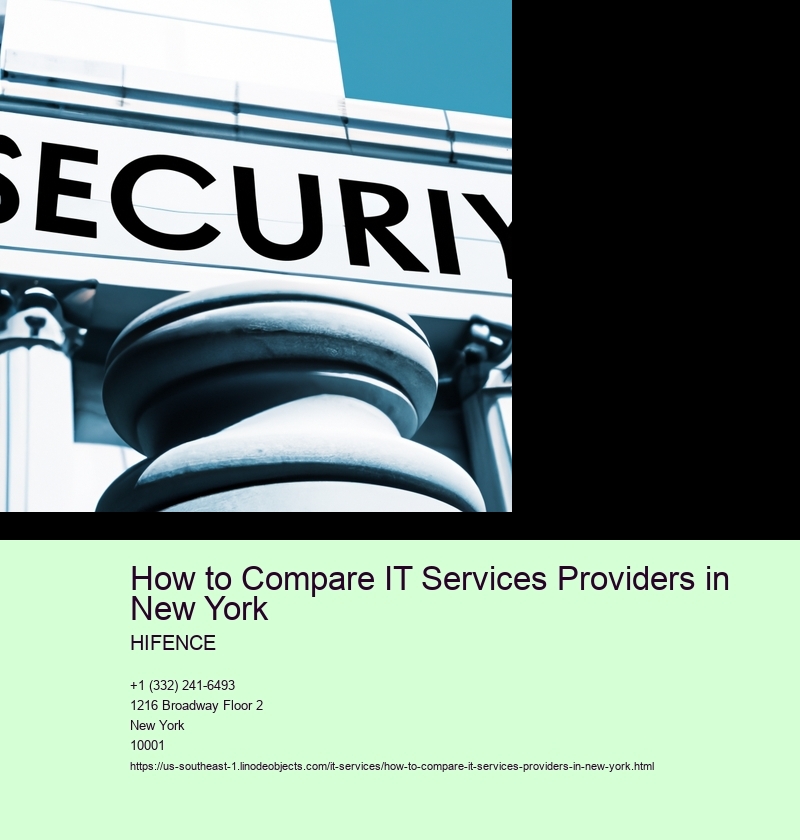 How to Compare IT Services Providers in New York