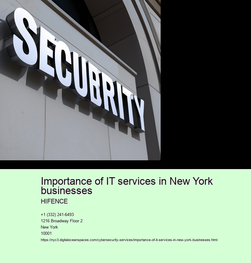 Importance of IT services in New York businesses