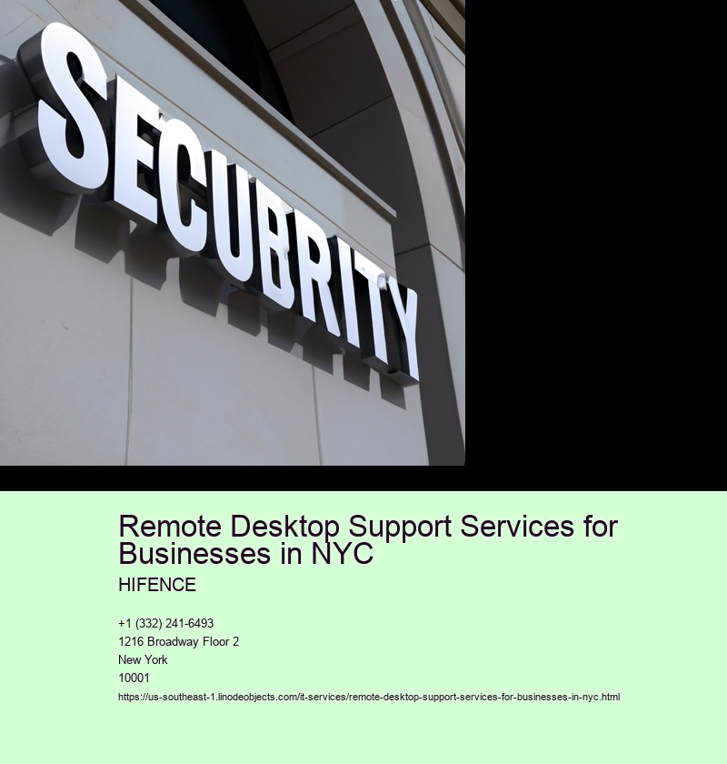 Remote Desktop Support Services for Businesses in NYC 