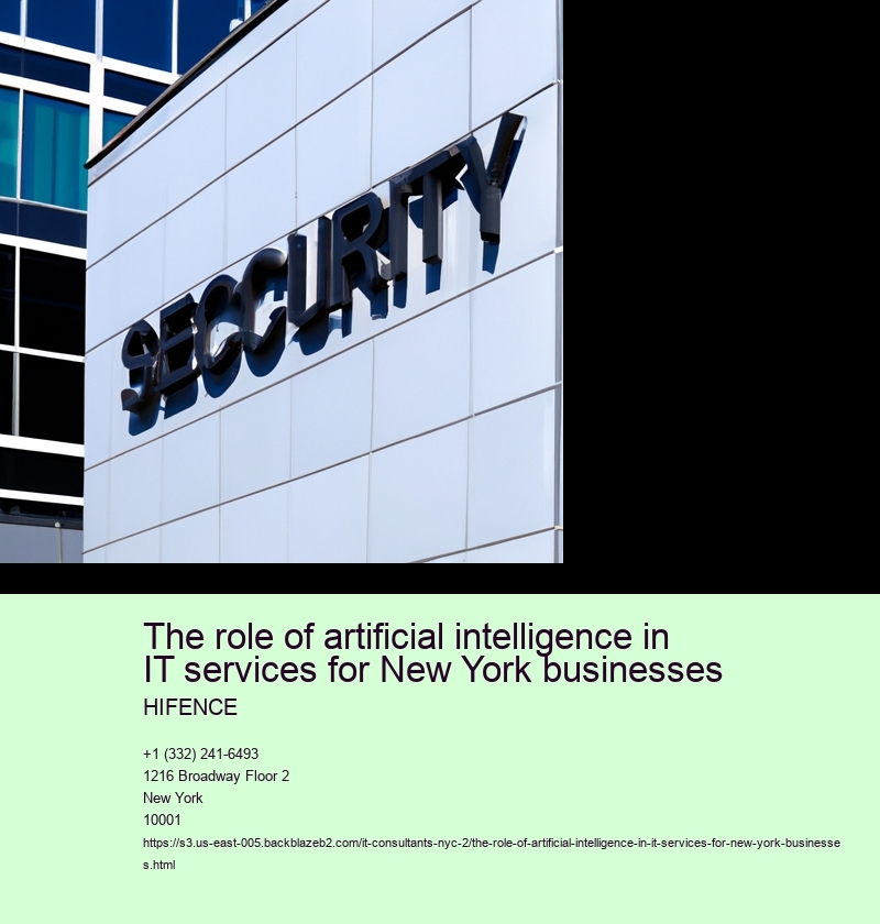 The role of artificial intelligence in IT services for New York businesses