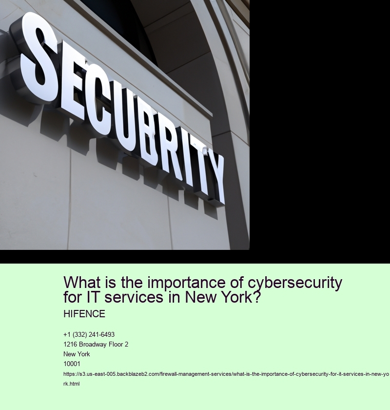 What is the importance of cybersecurity for IT services in New York?