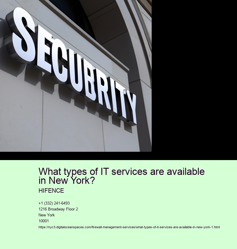 What types of IT services are available in New York?