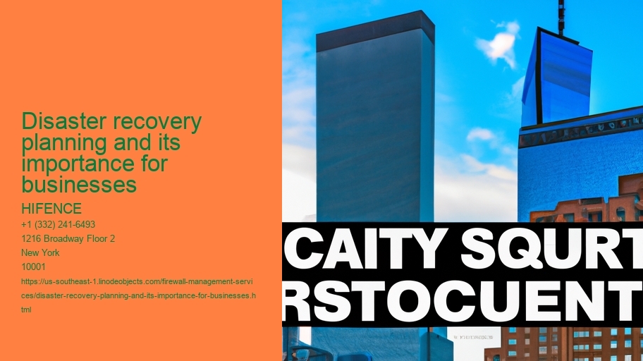 Disaster recovery planning in IT support services 