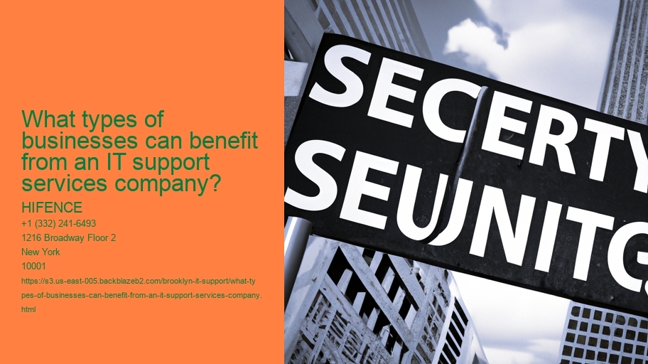 What types of businesses can benefit from an IT support services company?
