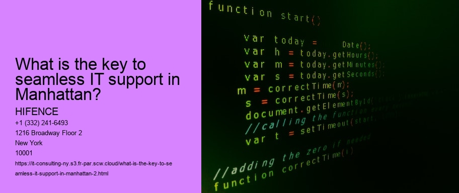 What is the key to seamless IT sustain in Queens?