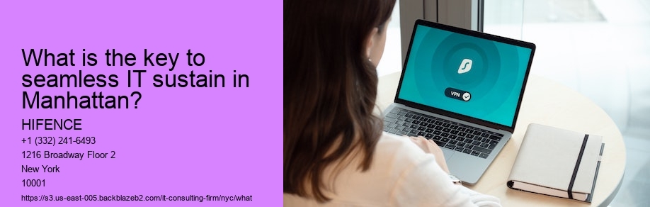 What is the key to smooth IT support in Queens?