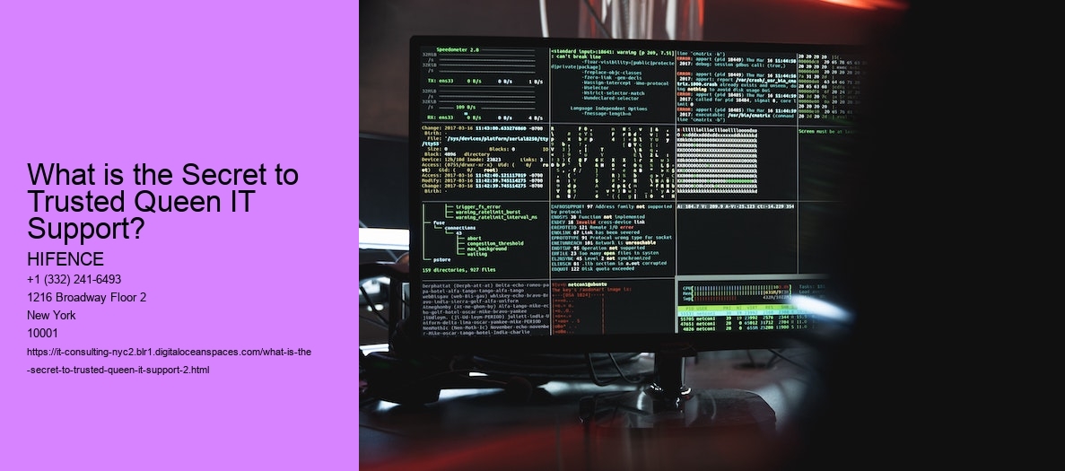 What is the secret to smooth IT sustain in Queens?