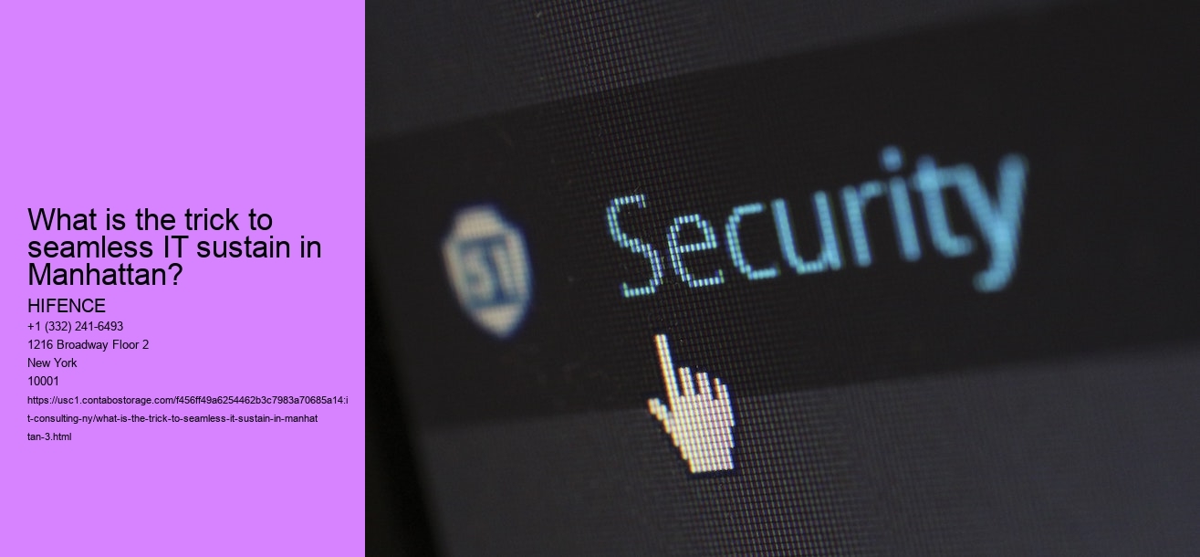 What is the trick to seamless IT sustain in Queens?