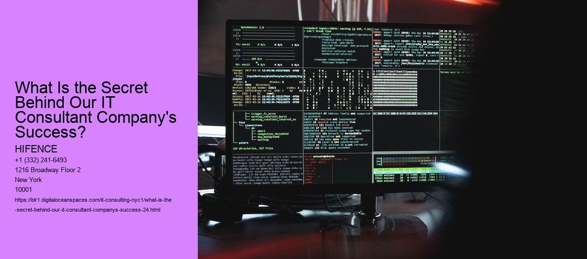 What Is the Secret Behind Our IT Consultant Company's Success?