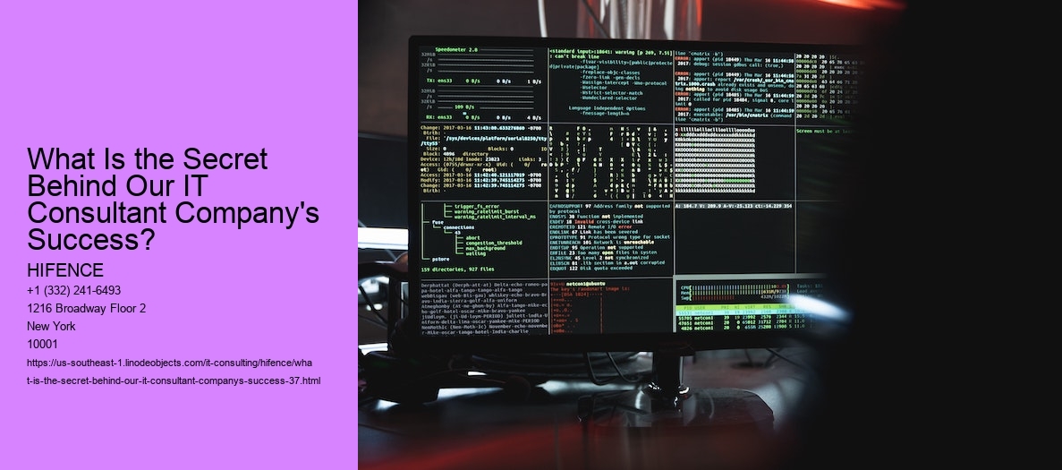What Is the Secret Behind Our IT Consultant Company's Success?
