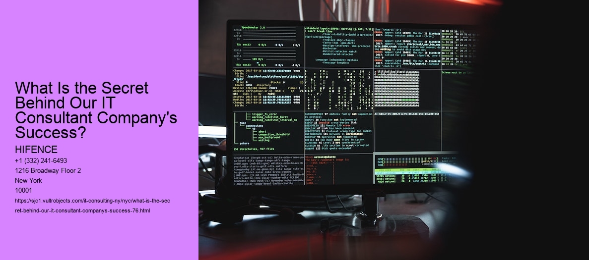 What Is the Secret Behind Our IT Consultant Company's Success?